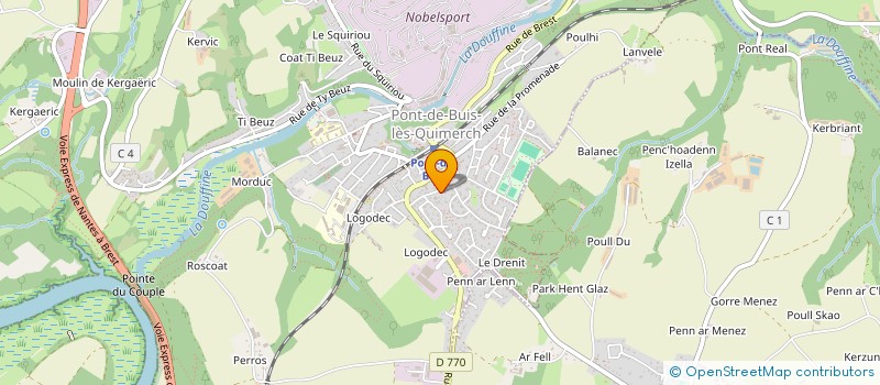 localisation de l'entreprise APOLLO  PONT-DE-BUIS-LES-QUIMERCH