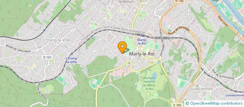 localisation de l'entreprise APOLLO COSMETIQUE  MARLY-LE-ROI