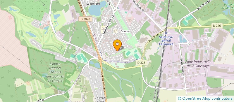 localisation de l'entreprise APOLLO DIGITAL MEDIA à ORLEANS