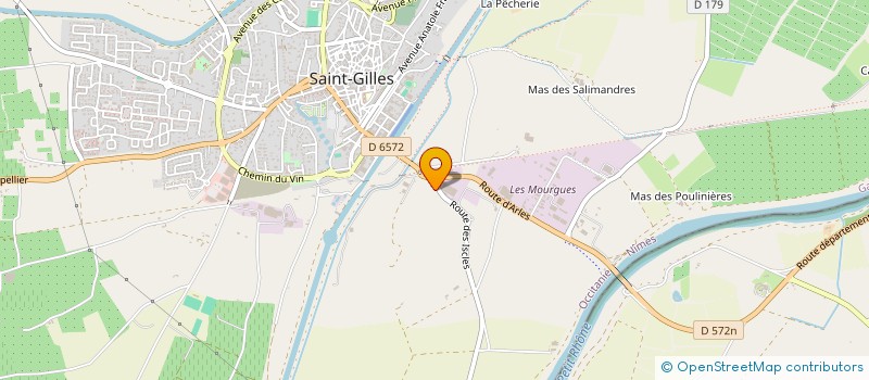 localisation de l'entreprise APOLLO ECONOMIE à SAINT-GILLES