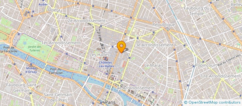 localisation de l'entreprise APOLLO HAPPENING  PARIS