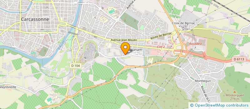 localisation de l'entreprise APOLLO' INVESTMENTS à CARCASSONNE