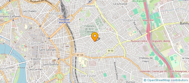 localisation de l'entreprise APOLLO PRODUCTIONS à TOULOUSE
