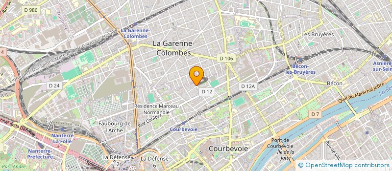 localisation de l'entreprise APOLLO'S SCIENCE INNOVATOR à COURBEVOIE