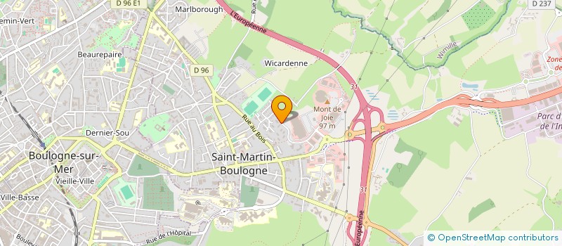 localisation de l'entreprise APOLLO X  SAINT-MARTIN-BOULOGNE