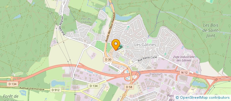 localisation de l'entreprise APOLLODORE  PLAISIR