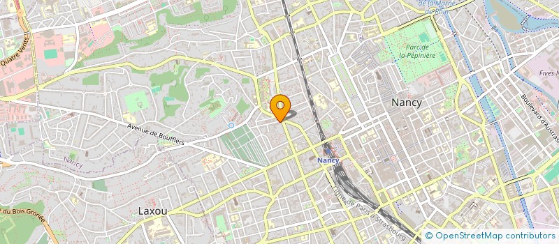 localisation de l'entreprise APOLLON  NANCY