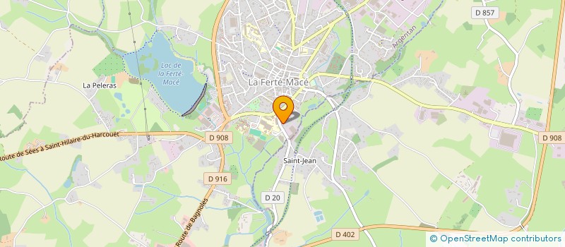 localisation de l'entreprise APOLLON à LA FERTE MACE