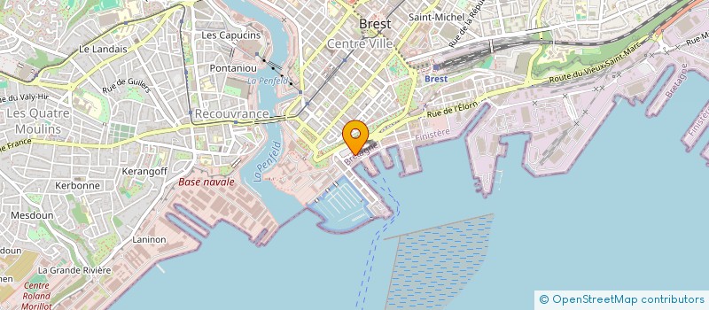 localisation de l'entreprise APOLLON  BREST