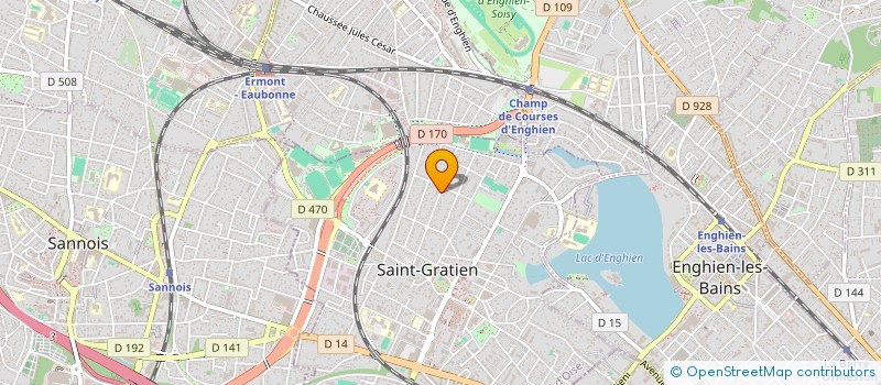 localisation de l'entreprise APOLLON  SAINT-GRATIEN