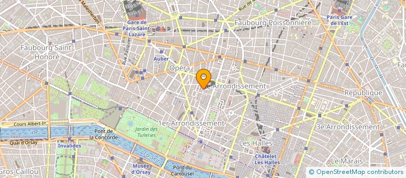localisation de l'entreprise APOLLON & ASSOCIES  PARIS