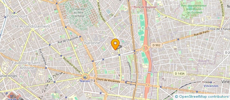 localisation de l'entreprise APOLLON BARBERIE VISAGISTE  PARIS