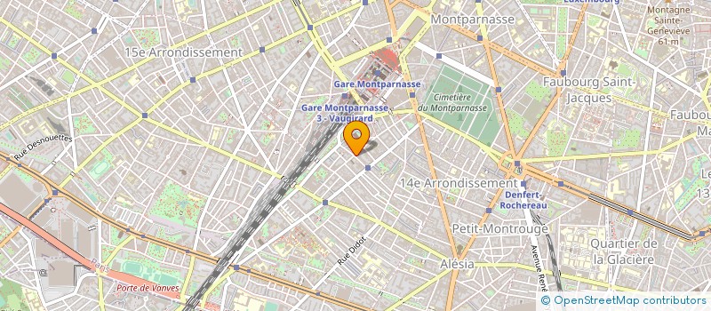 localisation de l'entreprise APOLLON MONTPARNASSE  PARIS