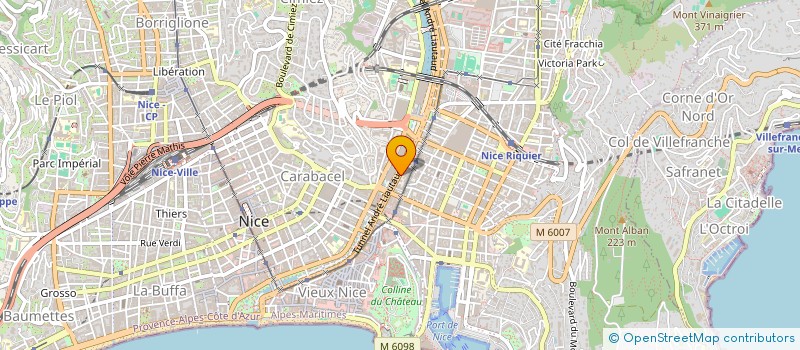 localisation de l'entreprise APOLLONIA à NICE