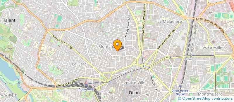 localisation de l'entreprise APOLLONIA à DIJON