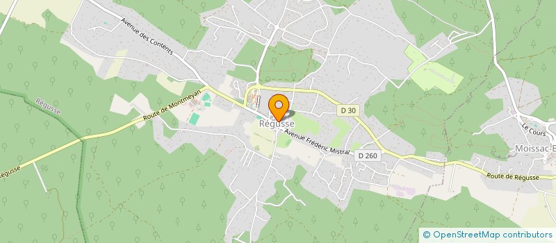 localisation de l'entreprise APOLLONIE à MOISSAC-BELLEVUE