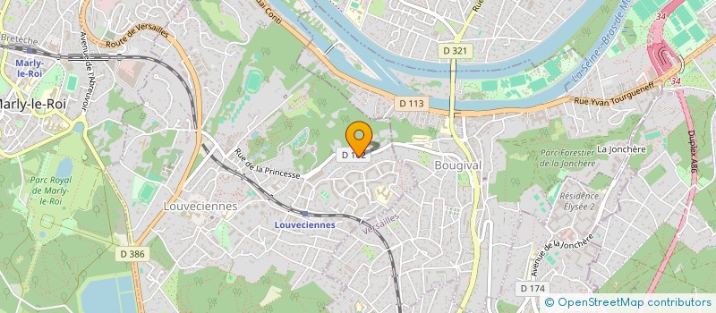 localisation de l'entreprise APOLLOON  LOUVECIENNES