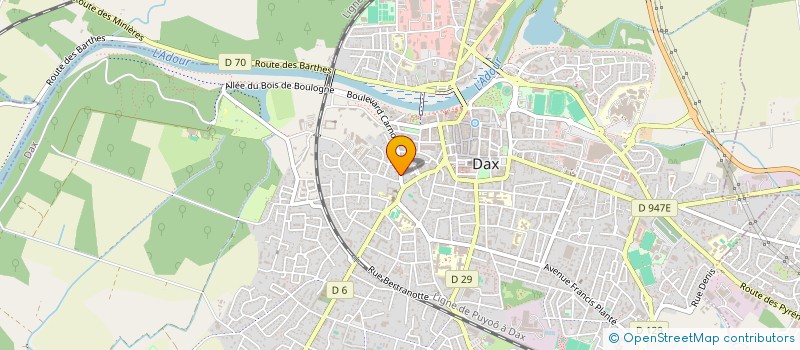 localisation de l'entreprise APOLO  DAX