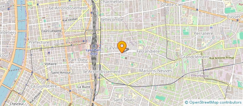 localisation de l'entreprise APOLOG à LYON