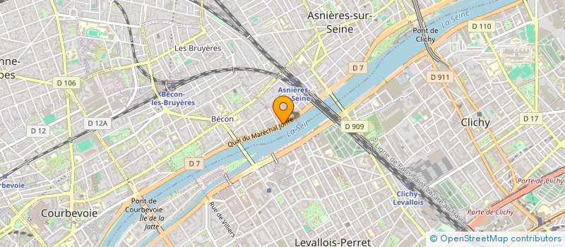 localisation de l'entreprise APOLOG à COURBEVOIE