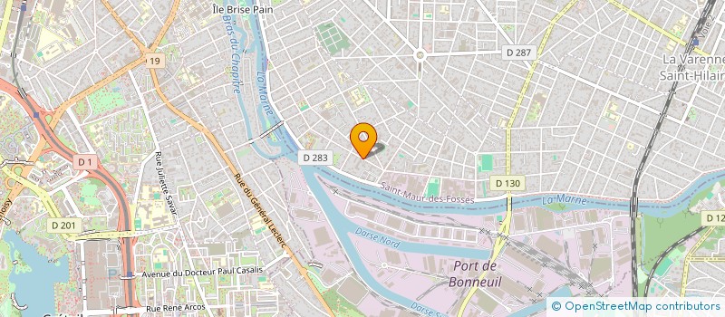 localisation de l'entreprise APOLONIA à SAINT-MAUR-DES-FOSSES