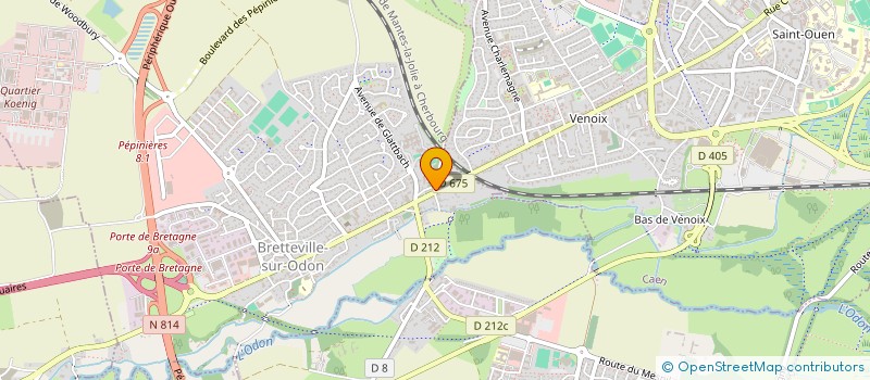 localisation de l'entreprise APOLOU à CAEN