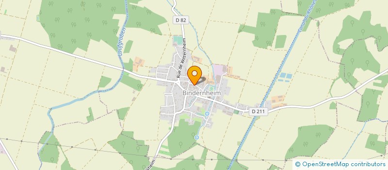 localisation de l'entreprise APOLU  BINDERNHEIM