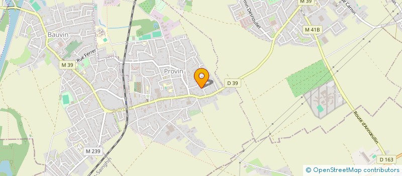 localisation de l'entreprise APOM  PROVIN