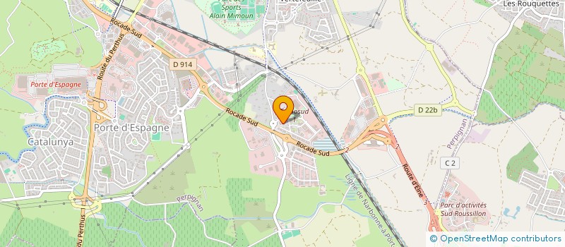 localisation de l'entreprise APONEM à PERPIGNAN