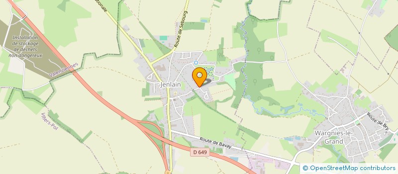 localisation de l'entreprise APONI à JENLAIN