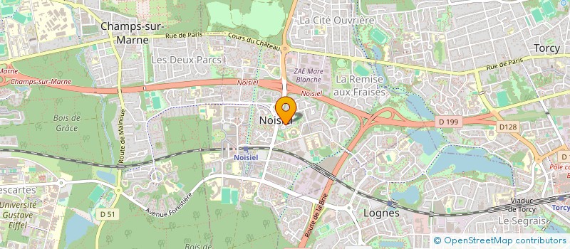 localisation de l'entreprise APONIA PATRIMOINE  NOISIEL