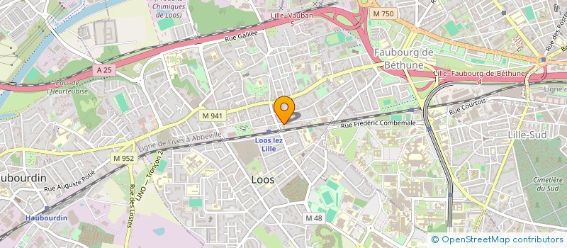 localisation de l'entreprise APOPARTEMENT LOOS  LOOS