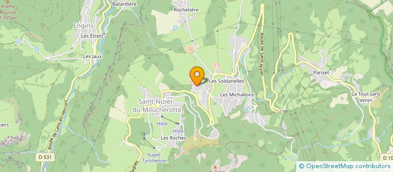 localisation de l'entreprise APOPHN AIDE PREPARAT PHYSIQ OLYMP SPORT  VILLARD-DE-LANS