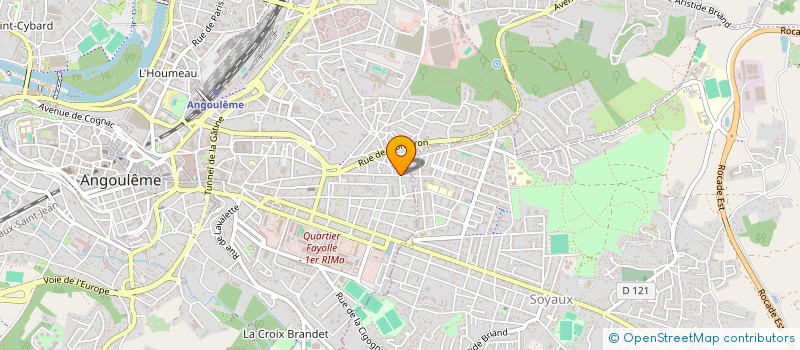 localisation de l'entreprise APOPRESC à ANGOULEME