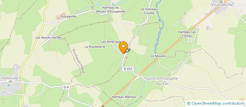 localisation de l'entreprise APORN  TEURTHEVILLE-HAGUE