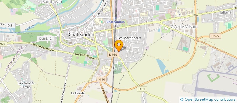 localisation de l'entreprise APOSI à CHATEAUDUN