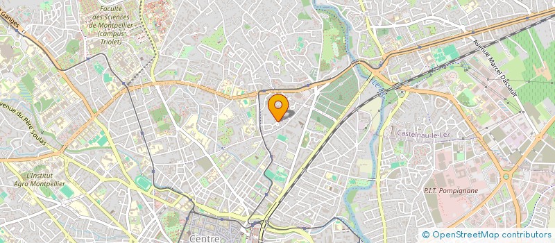 localisation de l'entreprise APOSIX à MONTPELLIER