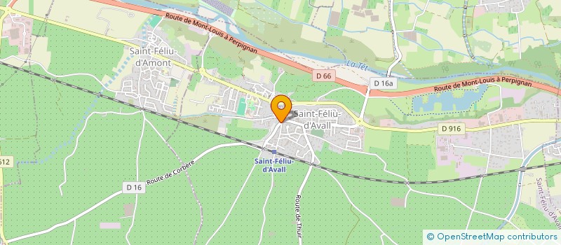 localisation de l'entreprise APOSTOLAT-ASSOCIATIF  SAINT-FELIU-D'AVALL