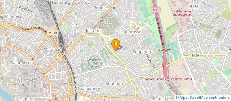 localisation de l'entreprise APOSTOLIQUE EMANUEL  TOULOUSE