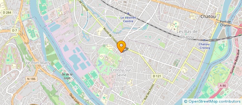 localisation de l'entreprise APOTECH CONSULTING FRANCE à LE VESINET