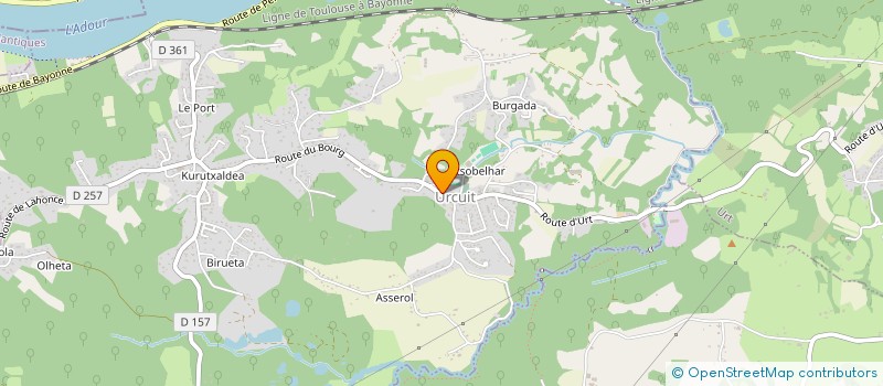 localisation de l'entreprise APOTHEK  URCUIT