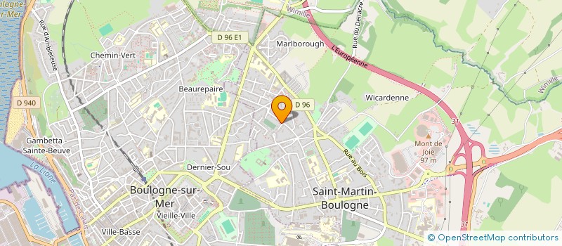 localisation de l'entreprise APOTHEKA à SAINT-MARTIN-BOULOGNE