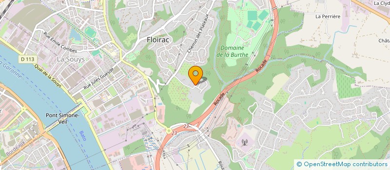 localisation de l'entreprise APOTHEKA  FLOIRAC