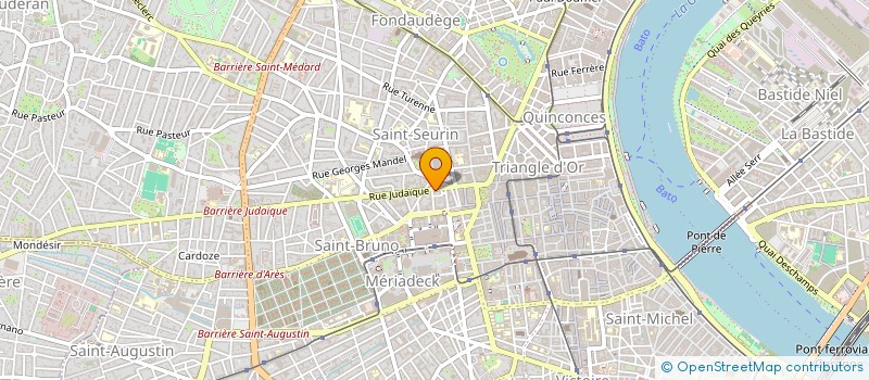 localisation de l'entreprise APOTHEOSE  BORDEAUX