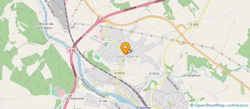localisation de l'entreprise APOTHIC'BERRY à BADECON-LE-PIN