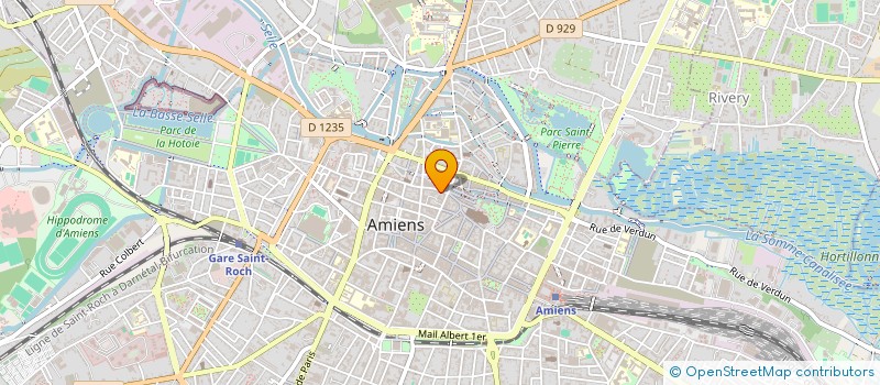localisation de l'entreprise APOTHIC'HAIR à AMIENS