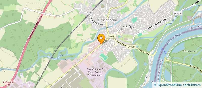 localisation de l'entreprise APOTHIKA  DRUSENHEIM