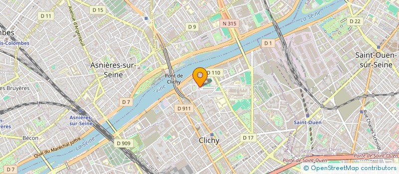 localisation de l'entreprise APOTRES DE L AMOUR DU CHRIST à CLICHY
