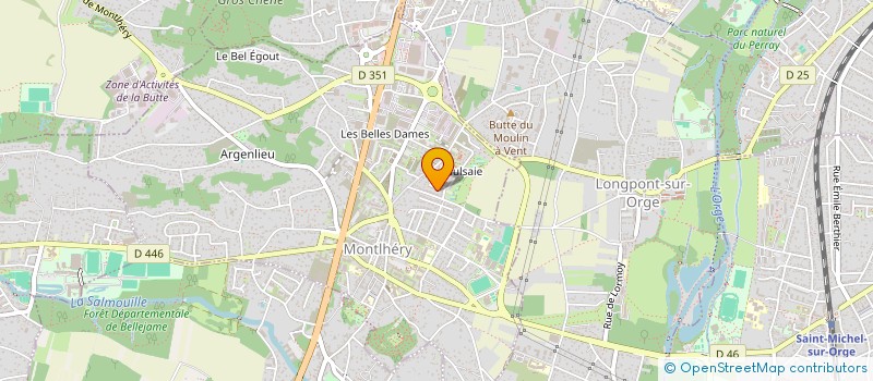 localisation de l'entreprise APOUKE  MONTLHERY