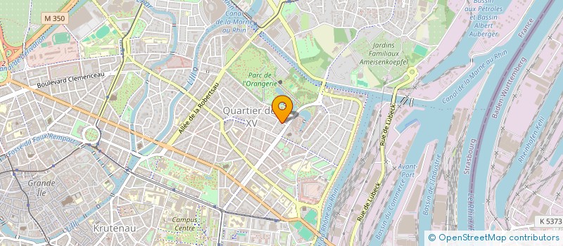 localisation de l'entreprise APOWER  STRASBOURG